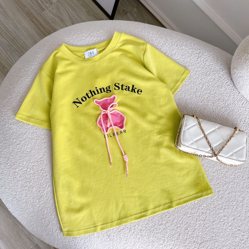 Áo pull gấu buộc dây , hàng qccc