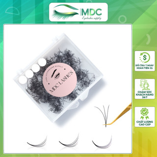 Mi fan sẵn 5d siêu mềm, lông chồn cong c,cc,d mdc lashes