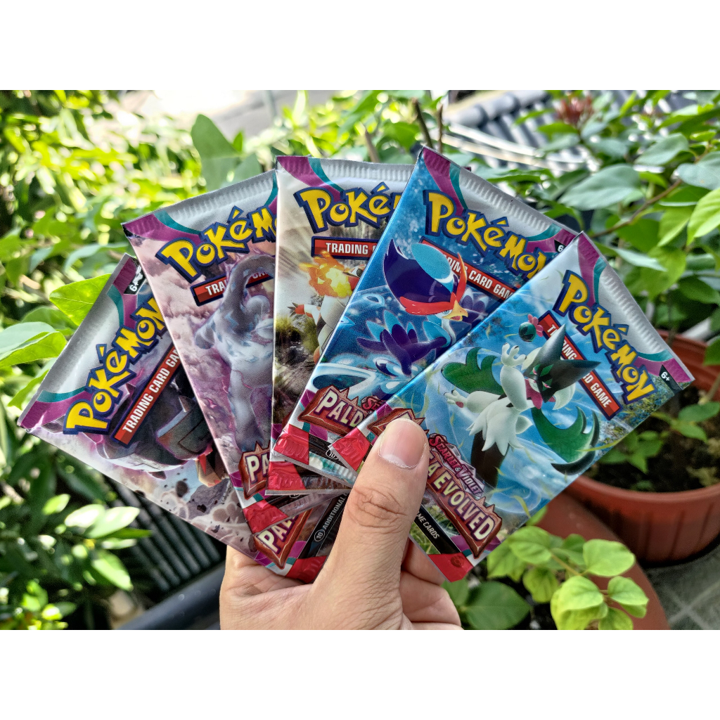 [EN] 01 Gói Pack Pokémon TCG Scarlet & Violet: Paldea Evolved Booster Pack - Chính hãng Pokemon