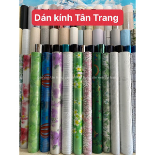 Giấy dán kính 3d khổ 90cmx1m dài (lưu ý chiều dài bán theo số lượng khách mua )với hơn 40 mẫu