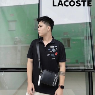 Túi đeo chéo nam da LACOTE