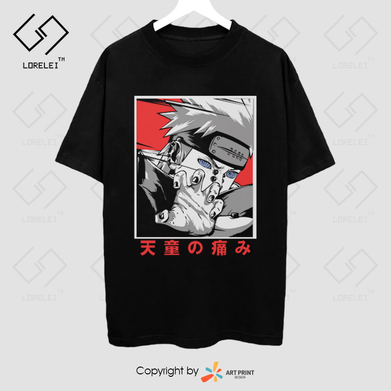 Áo thun Naruto Shippuden Pain (Black) ngắn tay