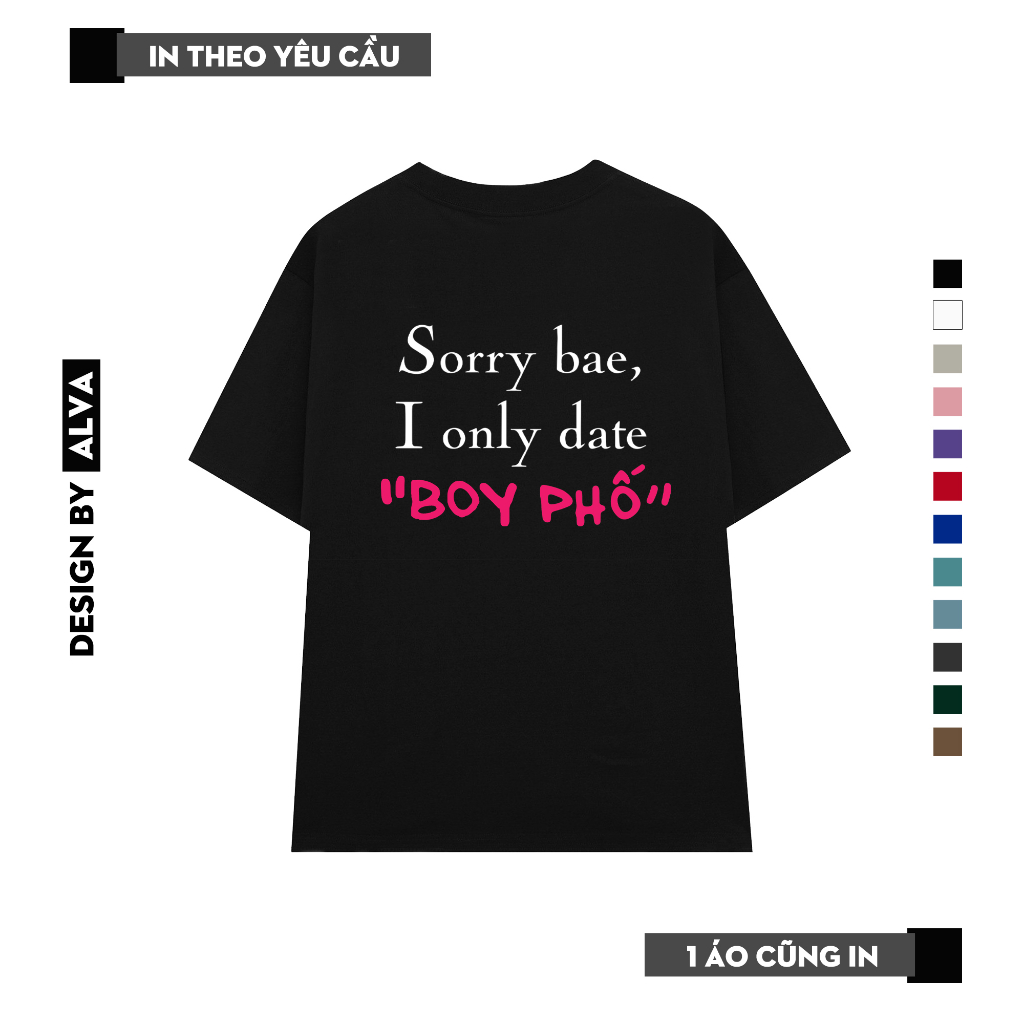 Áo Thun Oversize Tay Lỡ Alva Mẫu Boy Phố 10 Màu Cotton 100%
