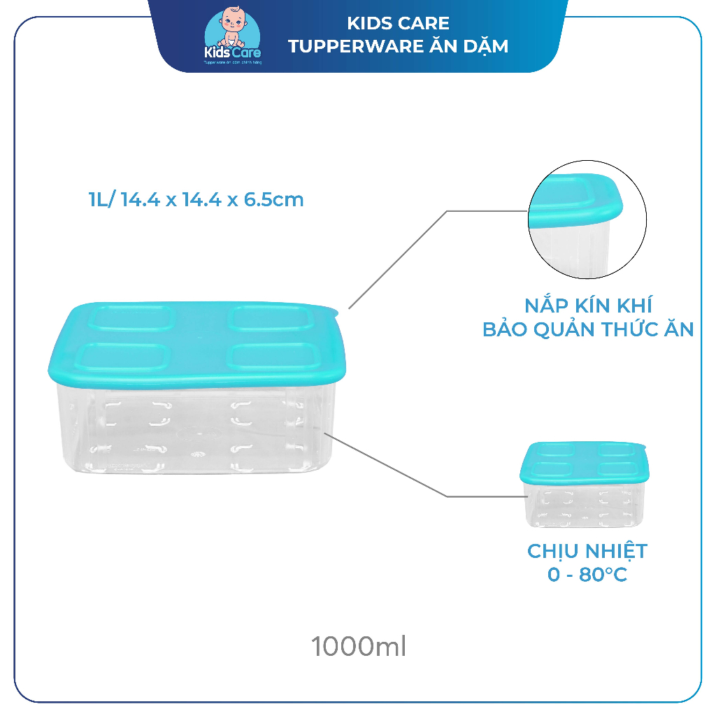 Hộp trữ mát Tupperware Fresh Clear