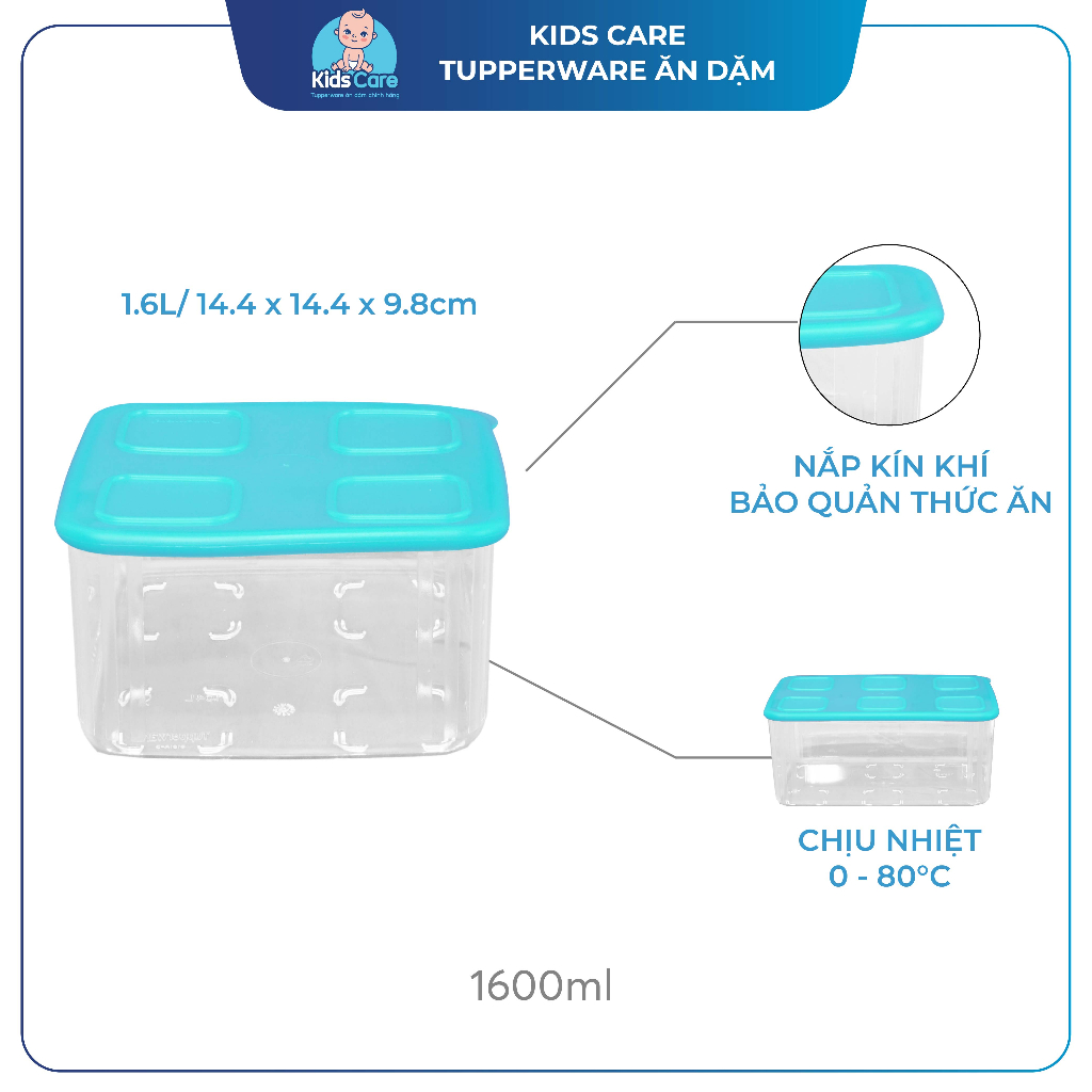Hộp trữ mát Tupperware Fresh Clear
