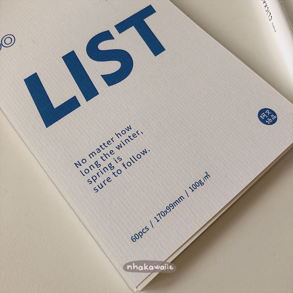 Sổ lò xo planner To Do List giúp lên kế hoạch 120 trang
