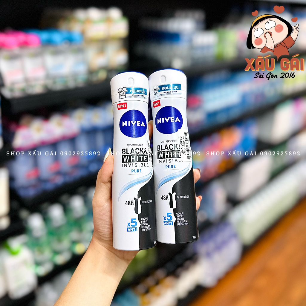 Xịt Khử Mùi Nữ Nivea 48H Protection 150ml