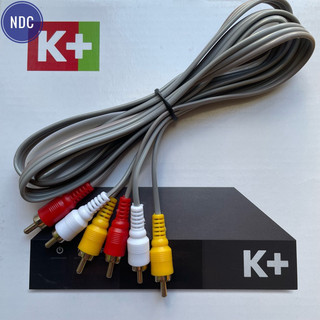 [HCM]Dây cáp AV 6 đầu bông sen (Theo đầu K+, VTC, AVG, VNPT)