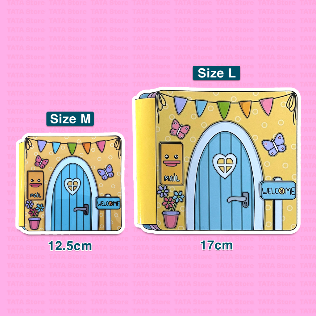 Nhà Bé Tèo, Vịt Lalafan - Ngôi nhà búp bê bằng giấy, đồ chơi tương tác bằng giấy cho bé