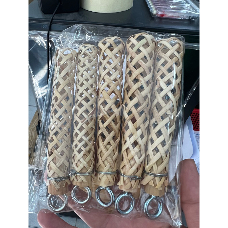 Rọ mây treo ngón tay ( bộ 5 ống)