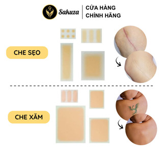 Miếng dán che sẹo hình xăm xóa hình xăm Sakuza 3 màu da A1002