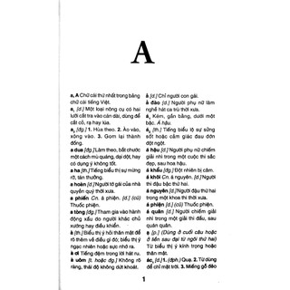 Sách Vanlangbooks - Từ Điển Tiếng Việt (10X16 Vl)