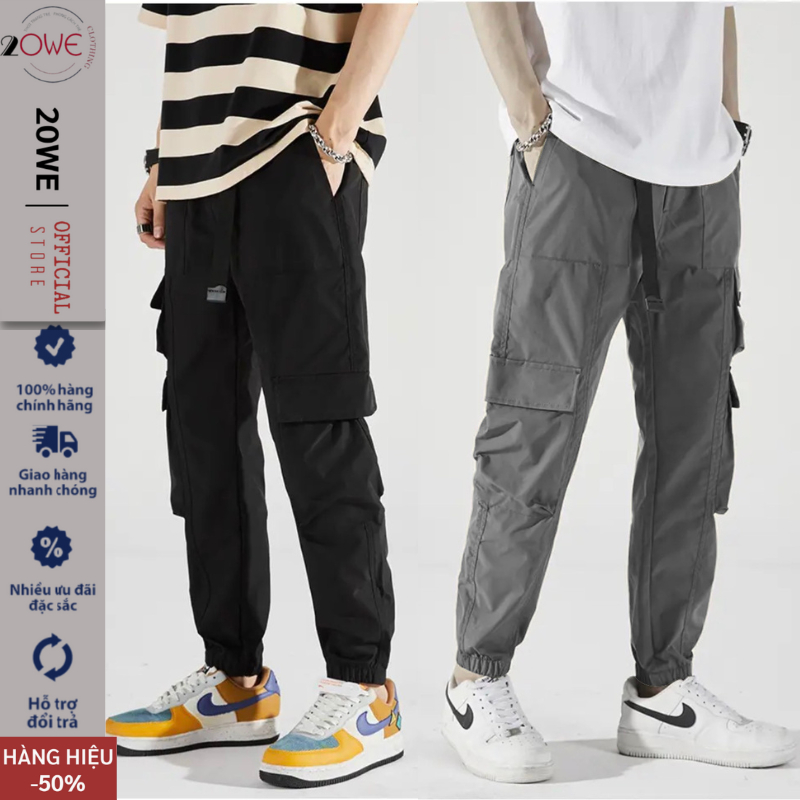 Quần jean túi hộp nam ulzzang JK8, Quần kaki túi hộp Cargo pant ống suông rộng nam 20we top xu hướng 2023