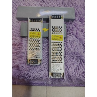 Nguồn dẹt 12v-10a, 12v-12,5a sử dụng led dây cuộn 5m-10m