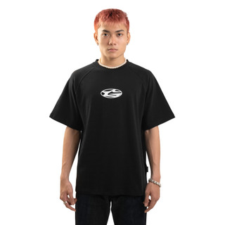 Grimm DC Áo thun Grimm DC Raglan // Black