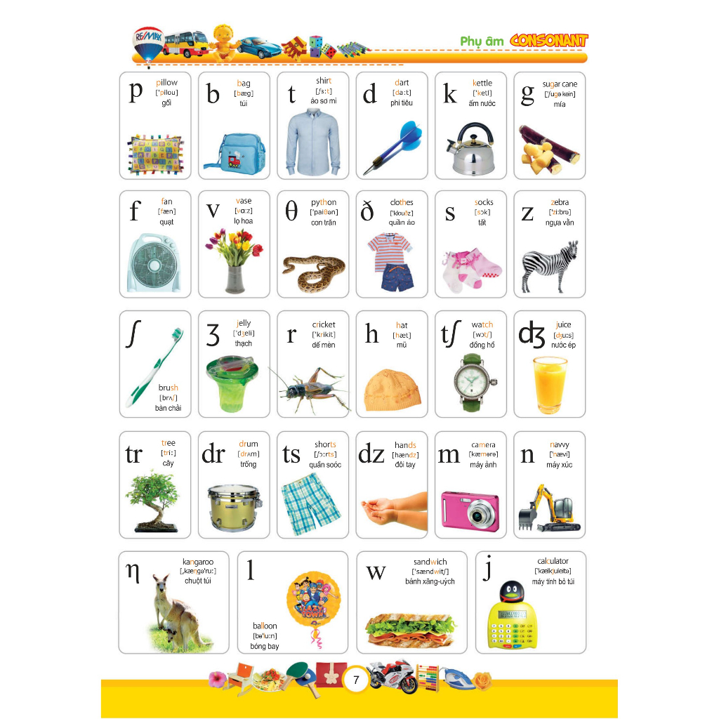 Sách: 1000 Từ Tiếng Anh Đầu Tiên