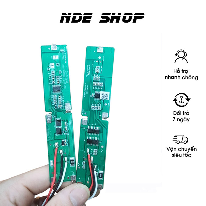 Mạch bảo vệ sạc xả pin 4s 16.8V tháo máy 5A sử dụng cho Robot hút bụi loa, đèn và nhiều thiết bị khác Mẫu ngẫu nhiên