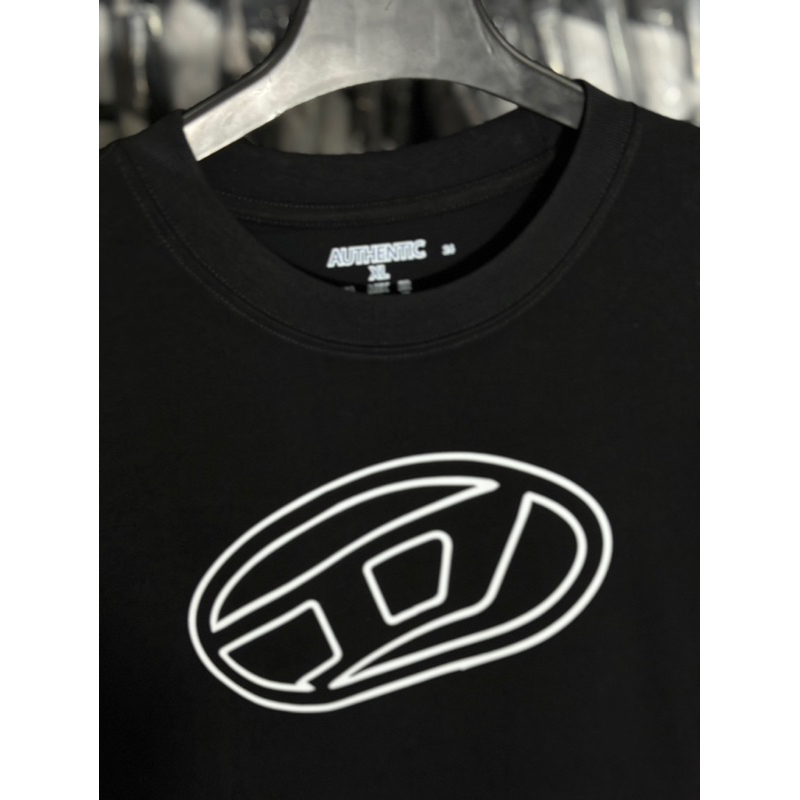 Áo Thun Tshirt 100% cotton in hình DIESEL form dáng rộng unisex 250gsm 100% cotton - Dày Dặn chuẩn hình