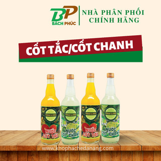 Nước Cốt Chanh Nước Cốt Tắc 500ml - Nước cốt trái cây thay trái cây tươi