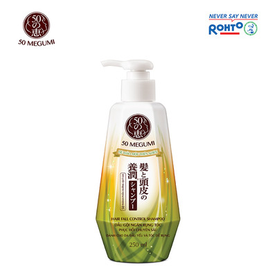 Dầu gội ngăn rụng tóc 50 Megumi Hair Fall Control Shampoo 250ml
