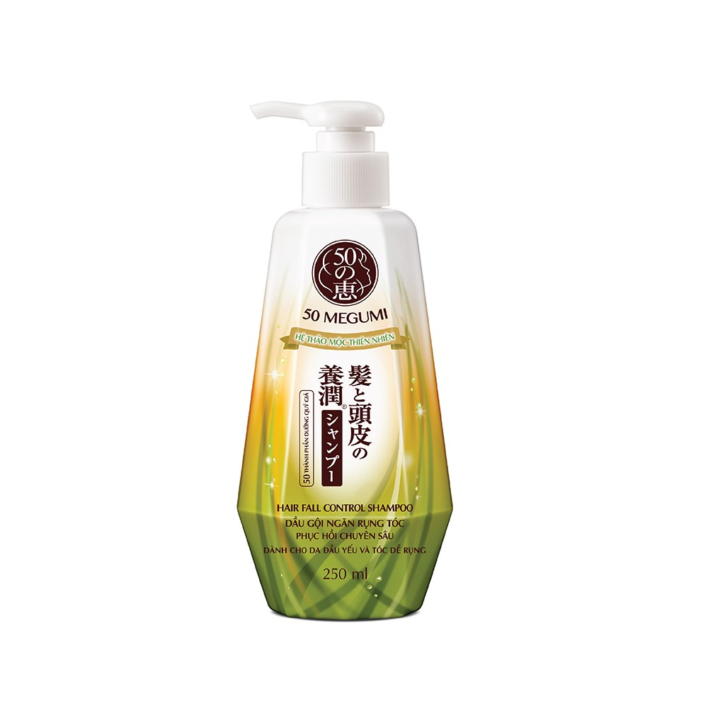 Dầu gội ngăn rụng tóc Megumi Hair Fall Control Shampoo 250ml