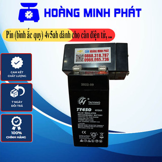 Pin Cân Điện Tử 4v5ah dùng cho cân tính tiền ute, ninda sn268, sn968, các loại cân giá rẻ