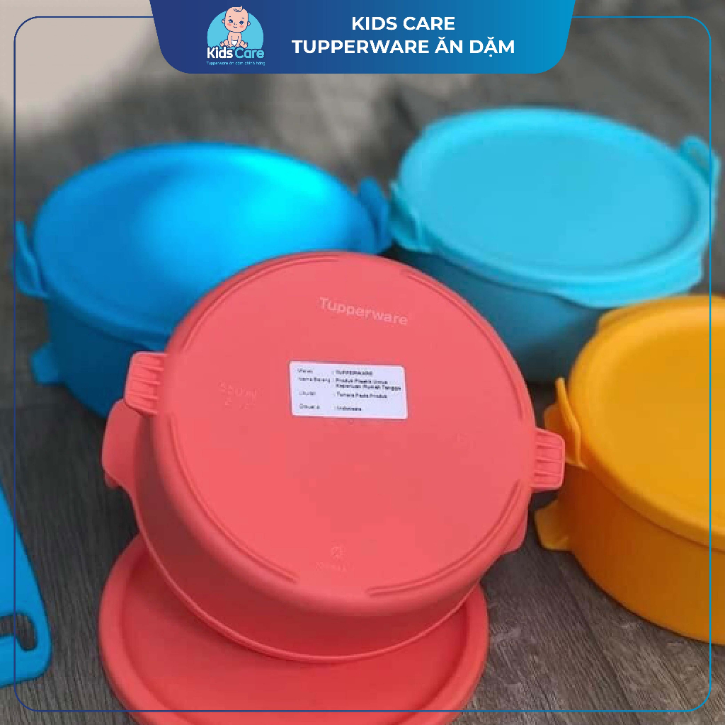 Cặp lồng cơm quay lò vi sóng 550ml/ hộp Tupperware