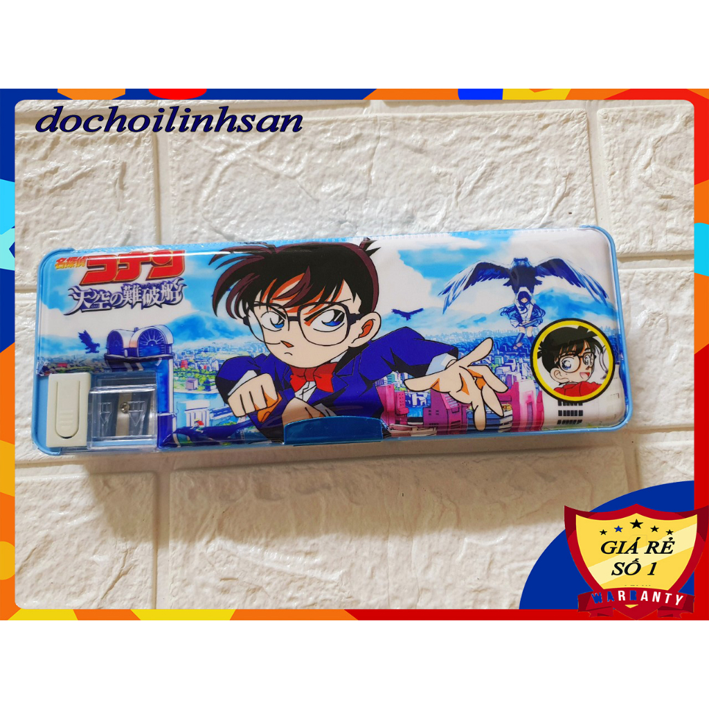 Hộp Bút Hình Nhân Vật Có Đầu Gọt Chì