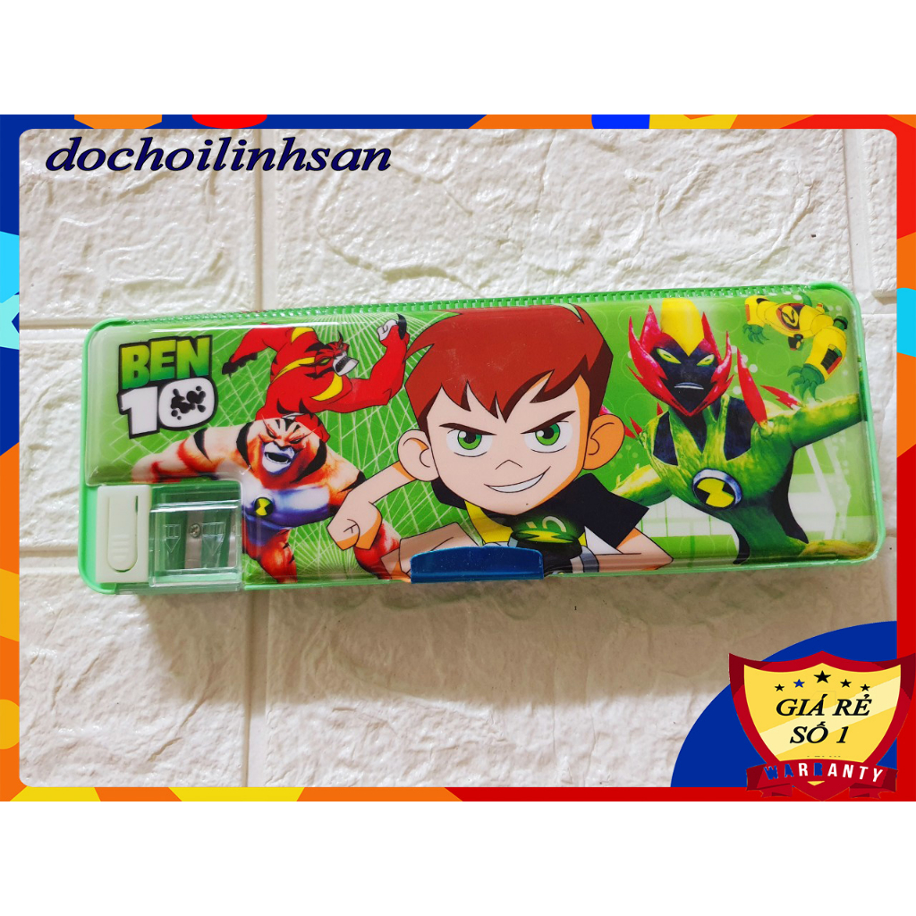 Hộp Bút Hình Nhân Vật Có Đầu Gọt Chì
