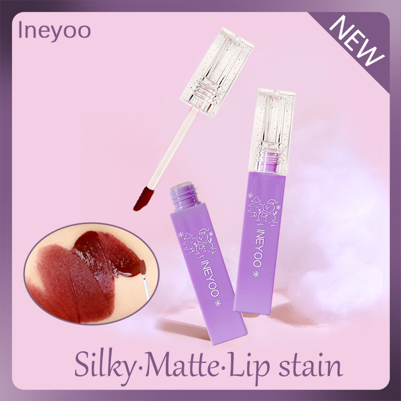 Son INEYOO Meet Snowman Silky Matte Lipglaze mềm mịn như nhung không khô môi Chính Hãng