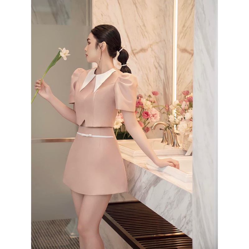 Set thiết kế phong cách tiểu thư tao nhã nhà LEYLA