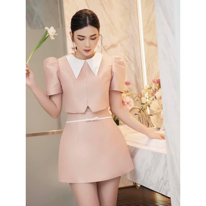 Set thiết kế phong cách tiểu thư tao nhã nhà LEYLA