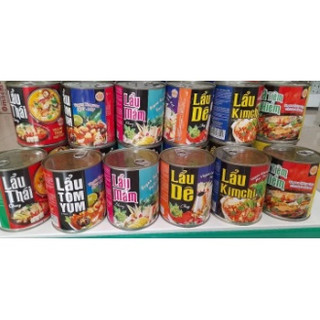 Lẩu chay âu lạc 850ml các loại