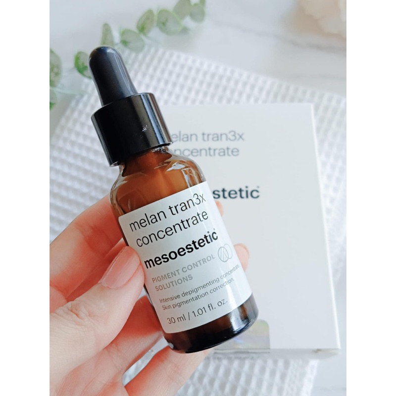 Serum Dưỡng Trắng Sáng Mờ Thâm Nám Melan Tran3x Concentrate mesoestetic