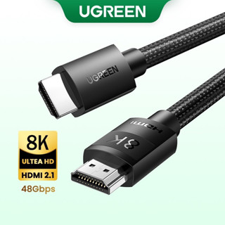 Cáp HDMI 2.1 Cao Cấp Ugreen HD150 40178 40179 40180 40181 40182 (4k@120Hz 8K60Hz,HDR- eARC 48Gbps) Chính Hãng