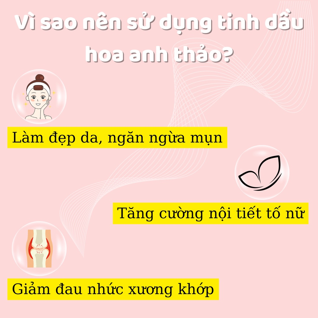 Tinh dầu hoa anh thảo điều hòa nội tiết, giúp đẹp da, tóc, móng Evening primrose oil 125 viên