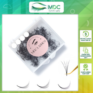 Mi fan MDC LASHES 4D độ cong C - CC - D, độ dày 0.07 (1 hộp 1000 fan)