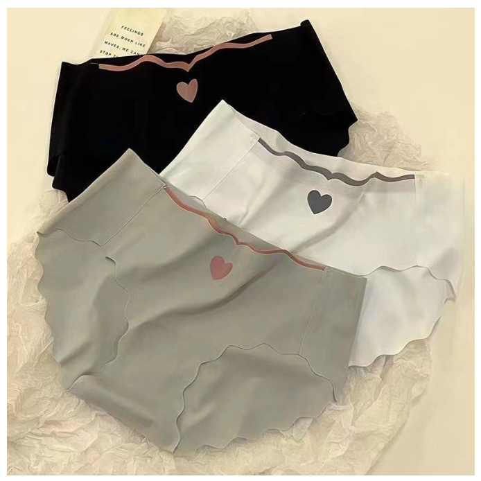 COMBO 10 QUẦN LÓT SU TIM VIỀN LƯỢN SÓNG MS540