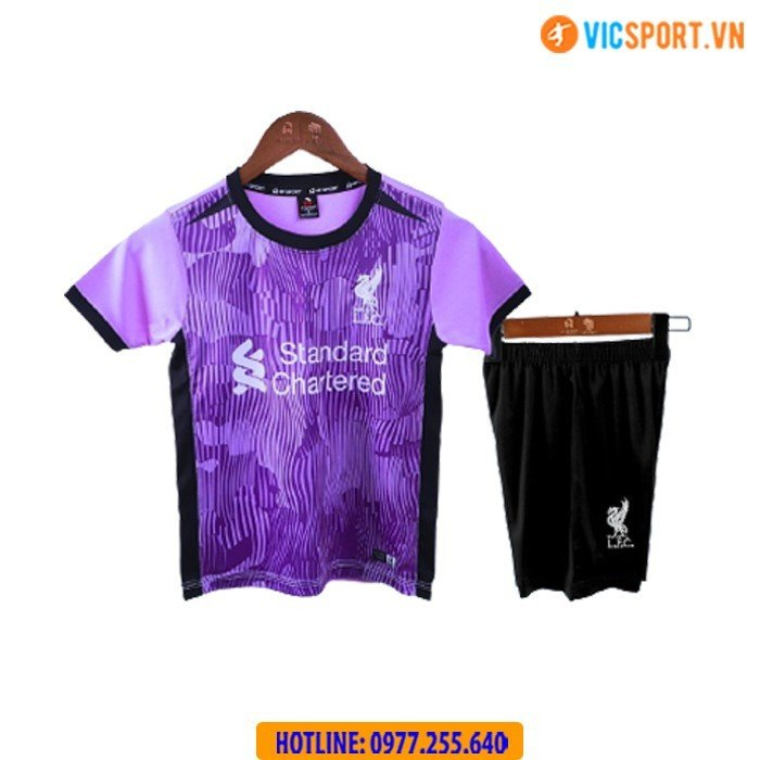Áo Bóng Đá Trẻ Em, Áo Đá Banh Cho Bé CLB Liver 2022 - 2024 Thun Lạnh Đủ Màu HP -Vicsport