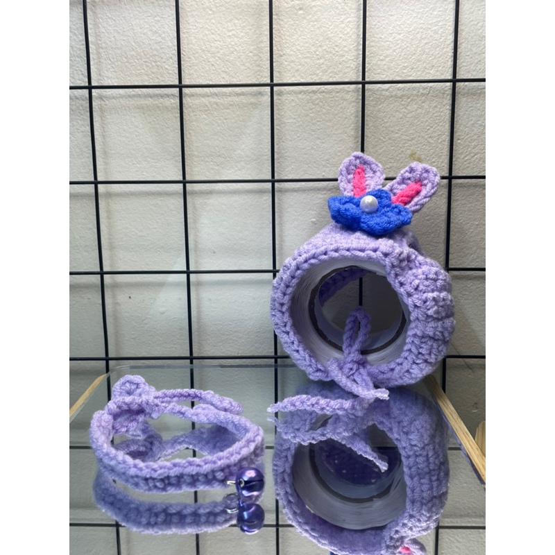 Mũ thỏ cho chó mèo