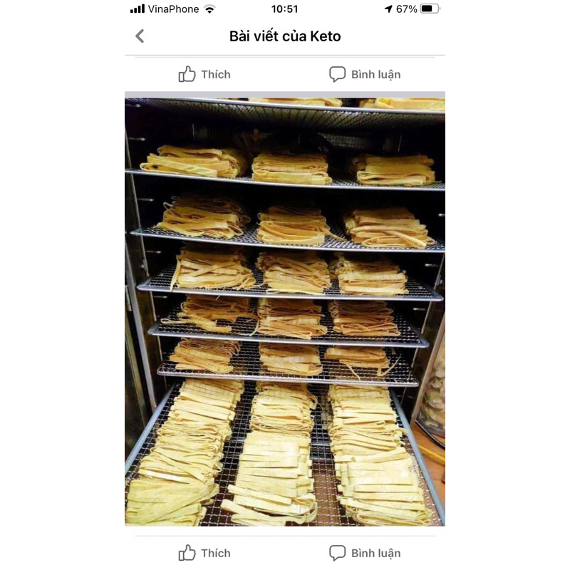 Mỳ váng đậu keto 14k/1 gói 100g