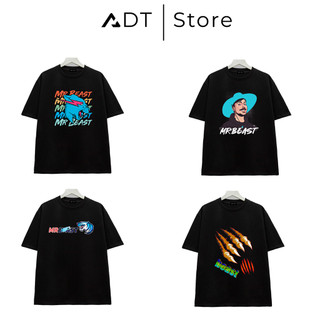 BST Áo thun ADTStore x YouTube Mr Beast mẫu áo thun in hình logo Youtube
