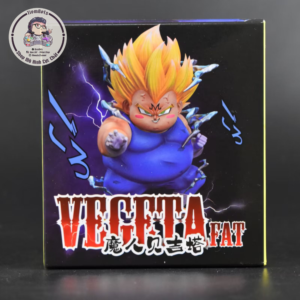 Mô Hình Vegeta Mập và Goku Mập - Mô Hình Dragon Ball Vegeta Fat và Goku Fat