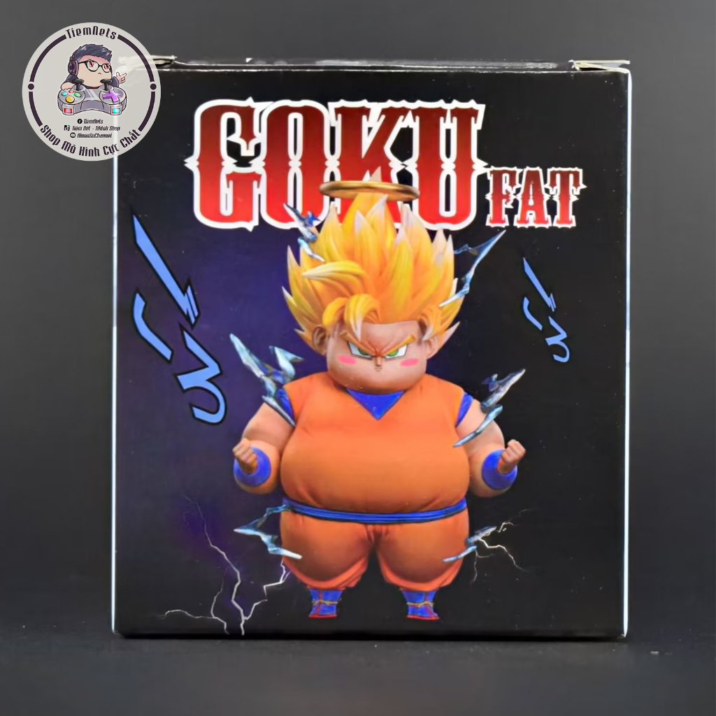 Mô Hình Vegeta Mập và Goku Mập - Mô Hình Dragon Ball Vegeta Fat và Goku Fat