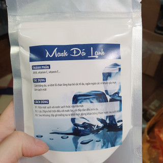 100g bột đá lạnh mát da, se khít lỗ chân lông