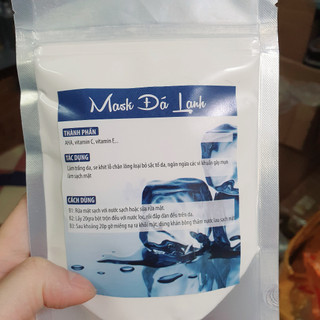 100g bột đá lạnh mát da, se khít lỗ chân lông