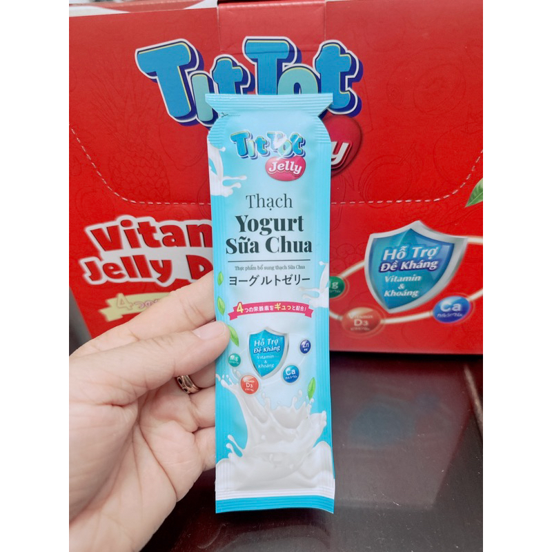 Thạch TITTOT dai dai 5 vị trái cây và truyền thống thơm ngon
