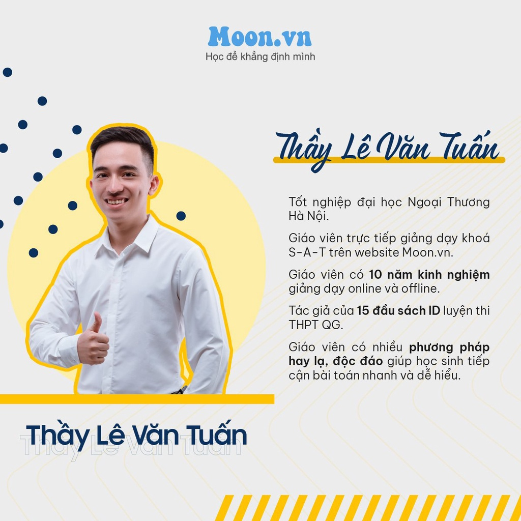 Moonbook sách toán lớp 12 cho 2k6, tổng ôn toán học