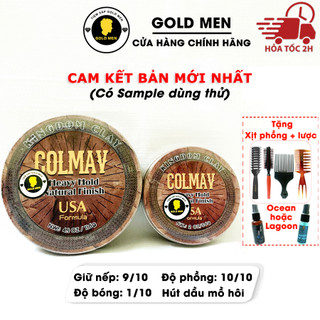 Sáp vuốt tóc Colmav Kingdom Clay Pomade, Pomade vuốt tóc