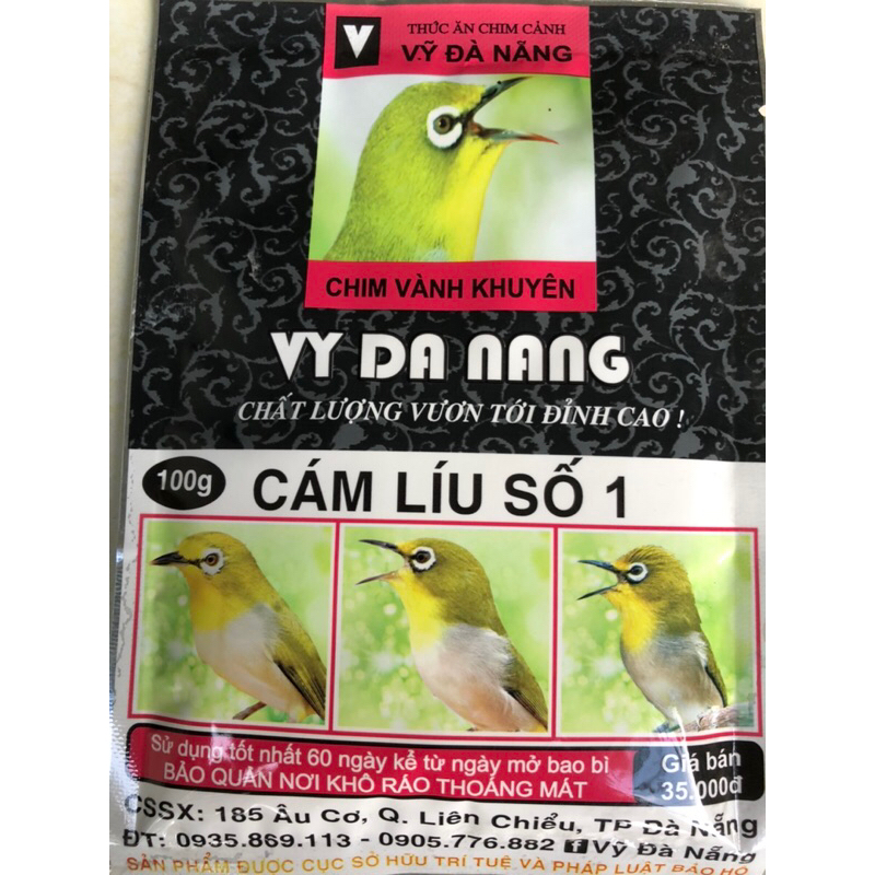 Cám vành khuyên vỹ đà nẵng